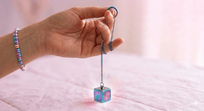 Pendule cubique Smarty pour la pratique de la méthode de guérison