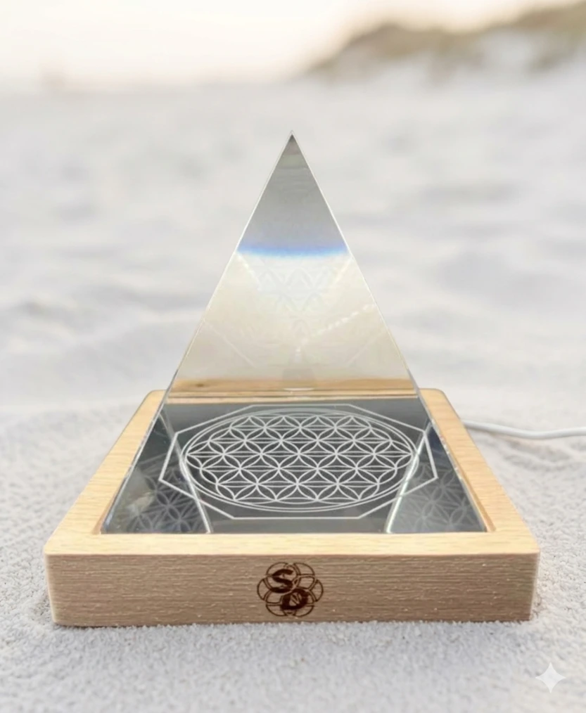 [FG-GEN-008] Générateur Crystalline Orgonite Pyramid
