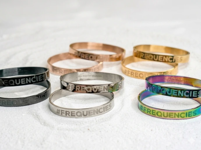 Bracelet Frequencies en inox